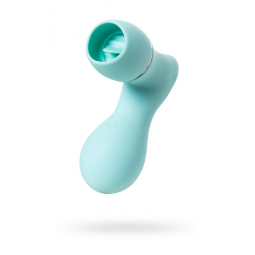 Toyfa | Вакуумный стимулятор клитора с язычком Jos Dingo, силикон, мятный. Цена 3 240 грн Toyfa | Вакуумный стимулятор клитора с язычком Jos Dingo, силикон, мятный. Цена 3 240 грн
