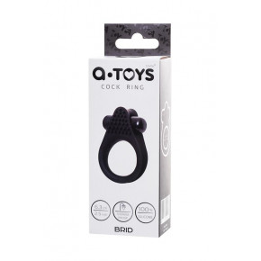Toyfa | Еротичне кільце - A-Toys BRID cock ring, black. Ціна: 723 грн