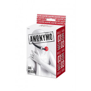 Toyfa | Кляп - Anonymo gag, ABS plastic, red, 64 cm. Ціна: 252 грн