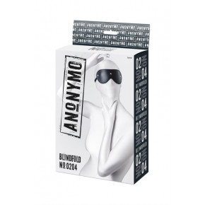 Toyfa | Маска - Anonymo mask, PU leather, black, 24 cm. Цена: 252 грн