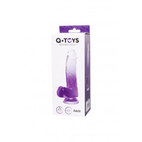 Toyfa | Фаллоимитатор-Dildo A-Toys by TOYFA Radi, TPE, 17,5 cm. Цена: 639 грн