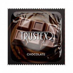 Trustex | Презерватив Trustex Chocolate Lubricated с ароматом и вкусом шоколада (цена за 1 шт.). Ціна: 25 грн