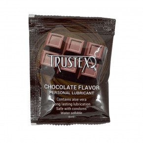 Trustex | Саше/Лубрикант на водной основе Trustex Chocolate со вкусом шоколада, 6 мл. Цена: 35 грн