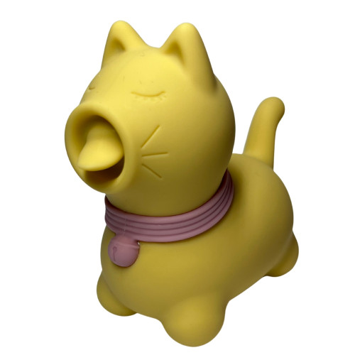 UNIVIBE | Стимулятор клитора с язычком UNIVIBE Котик, 10 режимов, жёлтый. Ціна: 1199 грн UNIVIBE | Стимулятор клитора с язычком UNIVIBE Котик, 10 режимов, жёлтый. Ціна: 1199 грн