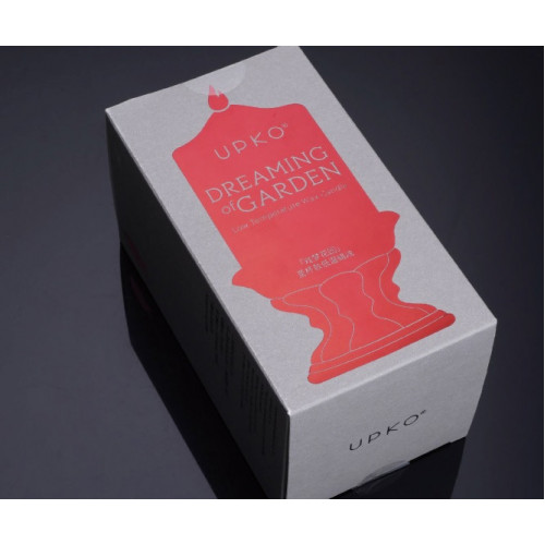 UPKO | Низкотемпературная восковая свеча UPKO DREAMING of GARDEN, красная. Ціна 1765 грн. Фото: 5