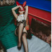 UPKO | Сексуальный костюм зайки UPKO Bunny Girl Bodysuit с открытой грудью, черный, М. Ціна 3950 грн. Фото: 3