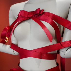 UPKO | Фиксатор бондаж с бантом для верхней части тела UPKO Bowknot, красный. Цена: 4 150 грн