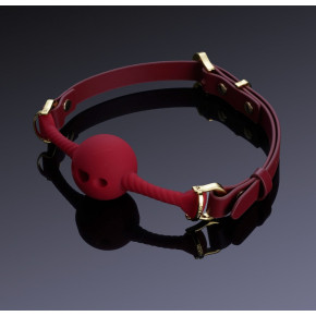 UPKO | Кляп шарик с отверстиями в виде сердца UPKO Desire for Mouth Bondage Collection, красный. Цена: 2 595 грн