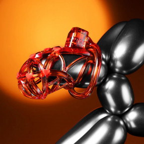 UPKO | Мужской пояс верности UPKO Caged Beast Male Chastity Device Kit, оранжевый. Цена: 4 500 грн