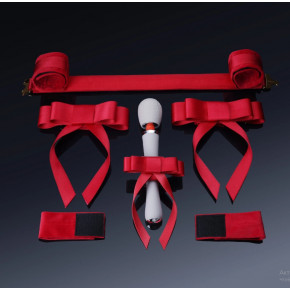 Набор из распорной планки и фиксаторов UPKO в виде красных бантов Набор из распорной планки и фиксаторов UPKO в виде красных бантов