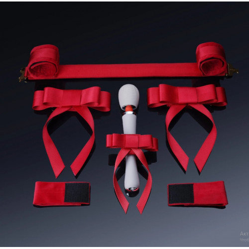 UPKO | Набор из распорной планки и фиксаторов UPKO в виде красных бантов. Цена 4 699 грн UPKO | Набор из распорной планки и фиксаторов UPKO в виде красных бантов. Цена 4 699 грн