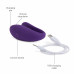 We-vibe | Вибратор для пар We-Vibe Unite 2 Purple, однокнопочный пульт ДУ. Цена 3 899 грн. Фото: 3
