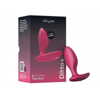 We-vibe | Анальная пробка з вибрацией We-Vibe Ditto+ Cosmic Pink с пультом и управлением с телефона. Цена 5 550 грн