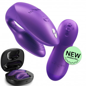 We-vibe | Вибратор для пар We-Vibe Chorus Pro Cosmic Purple с пультом и приложением, фиолетовый. Цена: 7 799 грн