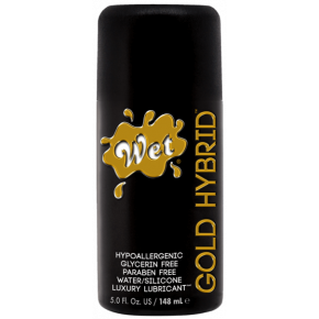 Wet | Лубрикант водно-силіконовий гібрид Wet Gold Hybrid 148 мл. Ціна: 950 грн