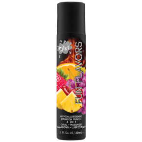 Wet | Їстівний лубрикант 4 в 1 на водній основі Wet Fun Passion Punch 30 мл. Ціна: 399 грн