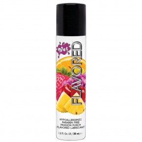 Wet | Лубрикант оральный Wet Flavored Passion Punch со вкусом и ароматом фруктов 30 мл. Цена: 399 грн