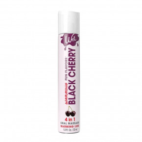 Wet | Лубрикант съедобный со вкусом черешни Wet Warming Black Cherry с согревающим эффектом, 30 мл. Цена: 329 грн