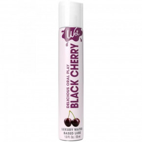 Wet | Съедобный лубрикант со вкусом черешни WET BLACK CHERRY 30 мл. Ціна: 289 грн
