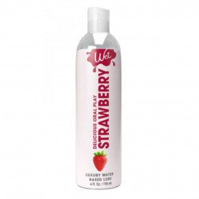 Wet | Съедобный лубрикант со вкусом клубники Wet Strawberry, 118 мл. Цена: 589 грн