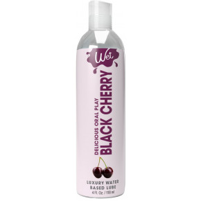 Wet | Лубрикант на водной основе Wet Oral Play Black Cherry (118 мл), съедобный, без сахара. Ціна: 679 грн
