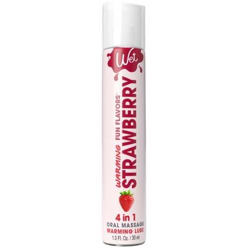 Wet | Согревающий лубрикант на водной основе Wet Warming Strawberry 4 in 1, без сахара (30 мл). Цена 349 грн Wet | Согревающий лубрикант на водной основе Wet Warming Strawberry 4 in 1, без сахара (30 мл). Цена 349 грн