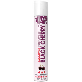 Wet | Согревающий лубрикант на водной основе Wet Warming Black Cherry 4 in 1, без сахара (30 мл). Ціна: 349 грн