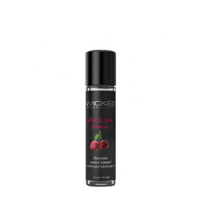 Wicked Sensual Care | Съедобный лубрикант WICKED AQUA CHERRY FLAVORED 30ML. Цена: 685 грн