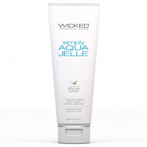 Wicked Sensual Care | Лубрикант на водній основі wicked simply aqua jelle 120ml. Ціна: 1077 грн