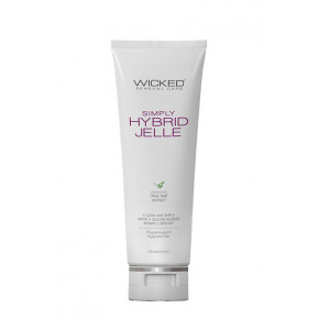 Wicked Sensual Care | Лубрикант на водній/силіконовій основі WICKED SIMPLY HYBRID JELLE 120ML. Ціна: 1355 грн