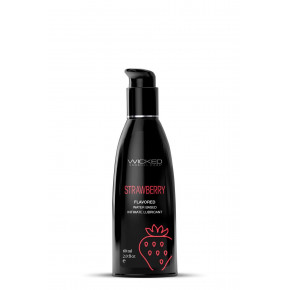 Wicked Sensual Care | Лубрикант Aqua Strawberry Flavor. Цена: 845 грн