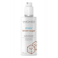Wicked Sensual Care | Лубрикант Simply® Aqua Brown Sugar. Цена 901 грн