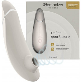 Womanizer | Вакуумный стимулятор Premium 2 Gray. Цена: 6 141 грн