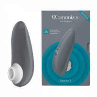 Womanizer | Вакуумный стимулятор Starlet 3 Gray. Цена 2 166 грн