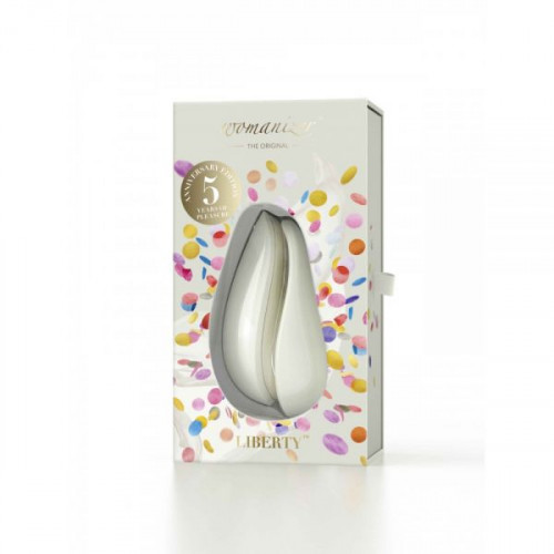 Womanizer | Безконтактний Стимулятор Клітора Liberty Anniversary Edition Womanizer, White. Ціна 3850 грн Womanizer | Безконтактний Стимулятор Клітора Liberty Anniversary Edition Womanizer, White. Ціна 3850 грн