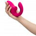 Womanizer | Вакуумный двойной вибратор Womanizer Blend Vibrant Rose. Цена 4 262 грн. Фото: 3