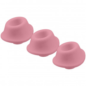 Womanizer | Комплект из 3 сменных насадок Womanizer типа A (для Premium, Classic, Liberty и Starlet 2) Rose M. Ціна: 450 грн