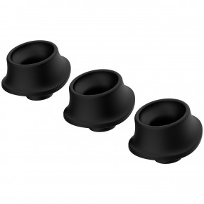 Womanizer | Сменные насадки для Premium, Classic Heads Black L, черный. Цена: 450 грн