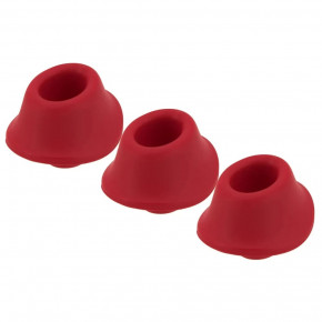 Womanizer | Сменные насадки для Premium Heads Raspberry M, красный. Цена: 450 грн