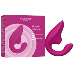 Womanizer | Вакуумный двойной вибратор Womanizer Blend Vibrant Rose. Ціна: 4262 грн