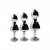 Wooomy | Анальная пробка Wooomy Lollypop Double Ball Metal Plug M. Ціна 1049 грн. Фото: 3