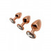 Wooomy | Анальна пробка Wooomy Tralalo Rose Gold Metal Plug. Ціна 579 грн. Фото: 1