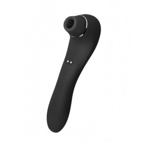 Wooomy | Вакуумный стимулятор Smoooch Black Clitoral Suction & Vibration. Цена: 2 600 грн