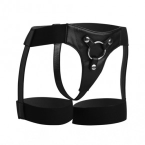 XR Brands | 15839 / ad975 Трусики для страпона Bardot Garter Belt Style с подтяжками. Ціна: 2195 грн