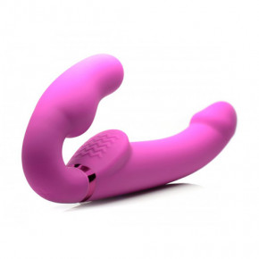 XR Brands | Страпон Inflatable Strapless Strap-on with Remote Control Pink. Ціна: 7875 грн