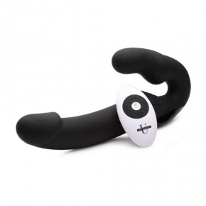 XR Brands | Страпон Urge Strapless Strap-On Vibrator Black. Ціна: 9250 грн
