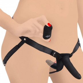 XR Brands | Двухсторонний женский Страпон Power Pegger Double Strap-On. Ціна: 4995 грн