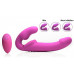 XR Brands | Страпон безременный Strup U Inflatable Strapless Strap-on with Remote Control Pink. Цена 7 353 грн. Фото: 1