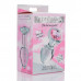 XR Brands | Анальная пробка со стразом Pink Gem Glass Anal Plug With Gem стеклянная, Medium. Ціна 955 грн. Фото: 3