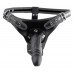 XR Brands | Страпон с тремя фаллоимитаторами XR Brands на трусиках, черный. Ціна 4995 грн. Фото: 2